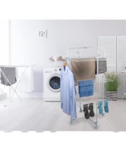 Alternative view of Alpina Droogtoren 3 Verdiepingen 30 m Drooglijn Wit/Blauw