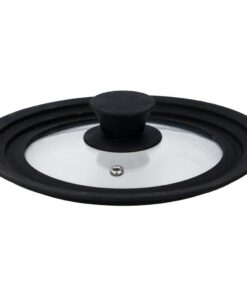 Alternative view of Alpina Glazen Deksel met Siliconen Rand 16/18/20 cm