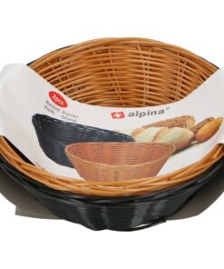Alternative view of Alpina Rieten Broodmand 2 Stuks Bruin/Zwart