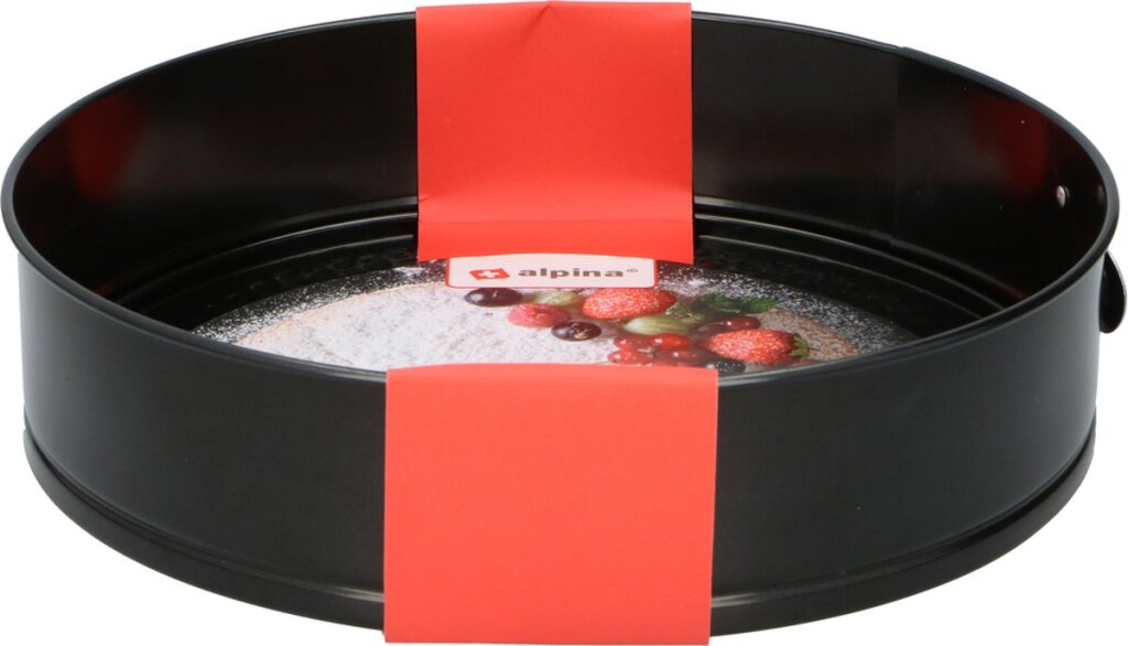 Alpina Springvorm Anti-Aanbaklaag Metaal 28x6,7cm Zwart - Image 5