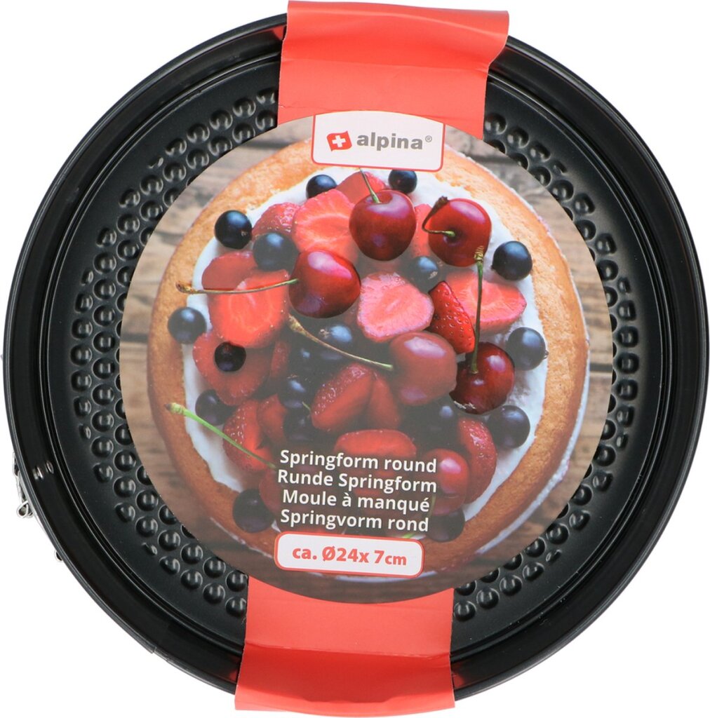 Alpina Springvorm Metaal Ø 24 x 7 CM Zwart - Image 5