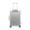 Alumaxx JU-45190 Aluminium Koffer GRAVITY + 4 Wielen 56x37x21 cm Zilver