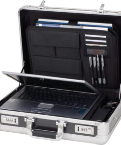 Alternative view of Alumaxx Laptop Koffer C-1 Aluminium Zilver-Carbonlook