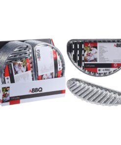 Aluminium Grillschalen Set 4 Stuks