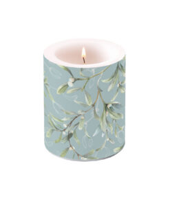 Ambiente Stompkaars Mistletoe All Over 10x12 cm Groen