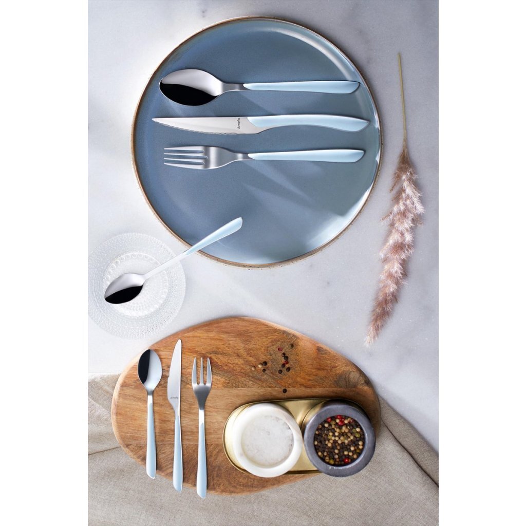 Amefa Eclat Bestekset 26-delig Lichtblauw - Image 3