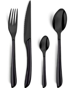 Amefa Eclat Lumino Bestekset 16-delig Zwart
