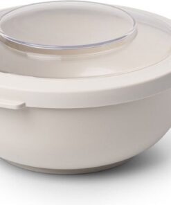 Amuse Life Bowl Lunchbox Compacte Vershouddoos met Tritan Deksel 200 ml Grijs
