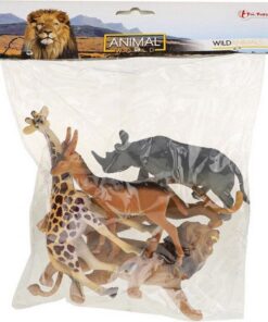 Animal World Wilde Dieren Deluxe 5stuks in Zak
