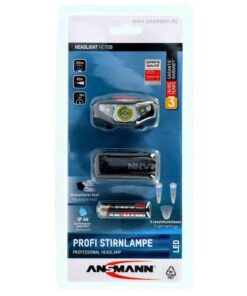 Ansmann LED Hoofdlamp Zwart