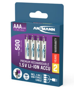 Ansmann Oplaadbaar Batterij Aaa En Usb-c