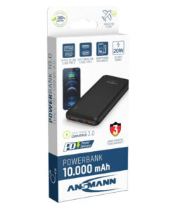 Ansmann Powerbank USB-C 10.000 mAh Zwart