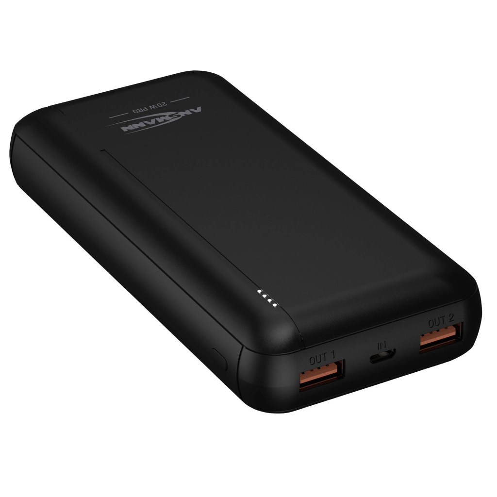 Ansmann Powerbank USB-C 20.000 mAh Zwart - Image 2