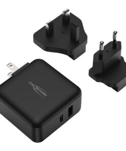 Alternative view of Ansmann USB Reis Oplader 30W + Verwisselbare Stekkers Zwart