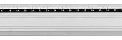 Aristo AR-15051 Liniaal 50cm Aluminium Met Rubber Inleg