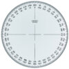 Aristo AR-1512/5 Kompasroos 360° 12 Cm Glashelder Plexiglas