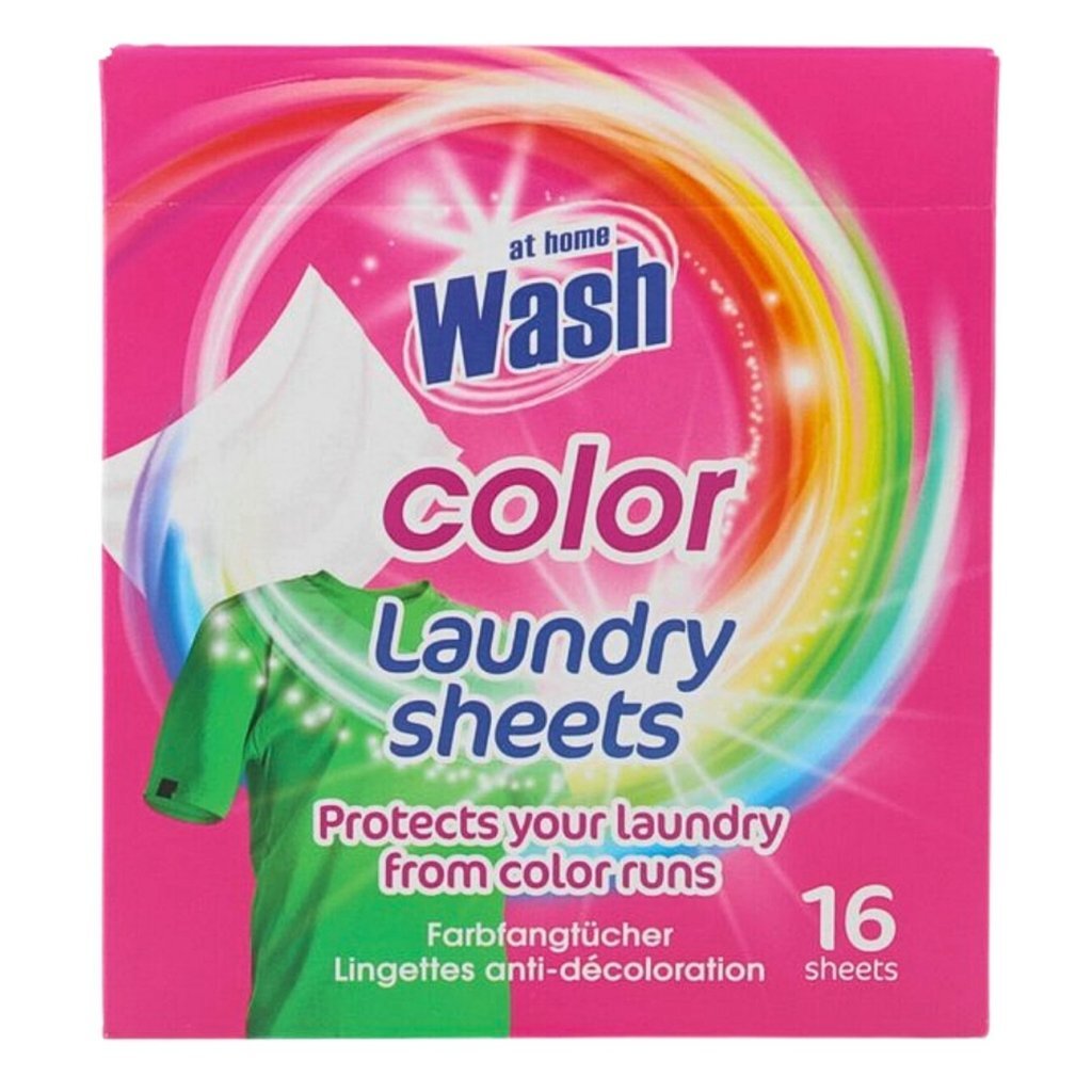 At Home Wasdoekjes voor Gekleurde Was 12 Stuks