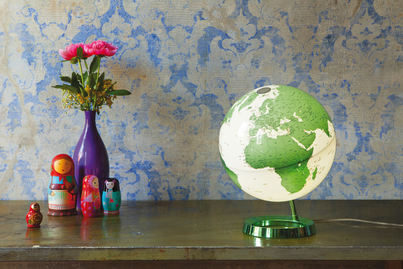 Atmosphere NR-0331F7N4-GB Globe Bright HOT Green 30cm Diameter Kunststof Voet Met Verlichting - Image 2