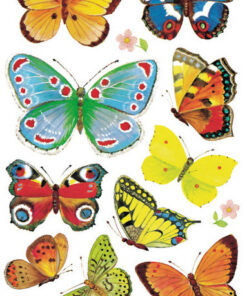 Alternative view of Avery AV-4462 Etiket 3 Vel Vlinders 10 Setjes met 3 Vel