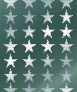 Alternative view of Avery AV-52811 Etiket Z-design Christmas Pakje A 2 Vel Zilveren Sterren