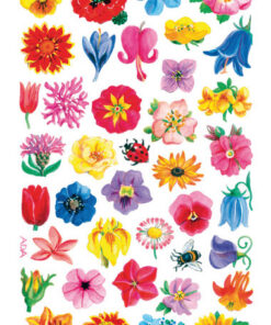 Alternative view of Avery AV-54304 Papieretiket Z-design Creative Pakje A 3 Vel Bloempjes