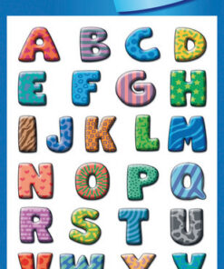 Avery AV-59334 Letteretiket Z-design School Pakje A 3 Vel Bont Gekleurd