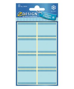 Avery AV-59374 Z-Design Diepvriesetiketten 36x28 mm 40 Stuks Blauw