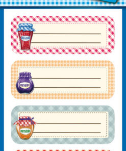 Avery AV-59896 Papieretiket Z-design Home Pakje A 2 Vel Wekpotjes