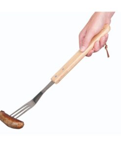 Alternative view of BBQ Collection Luxe Vleesvork 41 cm Eiken/RVS