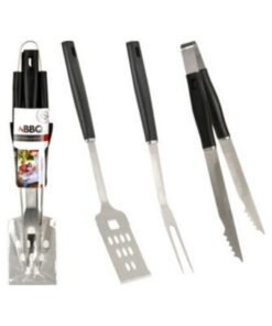 BBQ Gereedschap Set 3-delig RVS