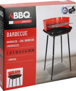 Alternative view of BBQ Half Open 41 cm Rood/Zwart