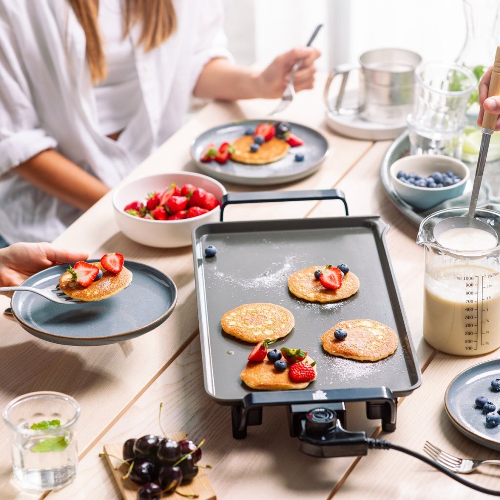 BK Teppanyaki Bakplaat Donkerblauw/Grijs - Image 5