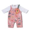 Baby Born Jungle Romper Roze/Wit