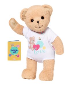 Baby Born Knuffelbeer + Boekje 36 cm