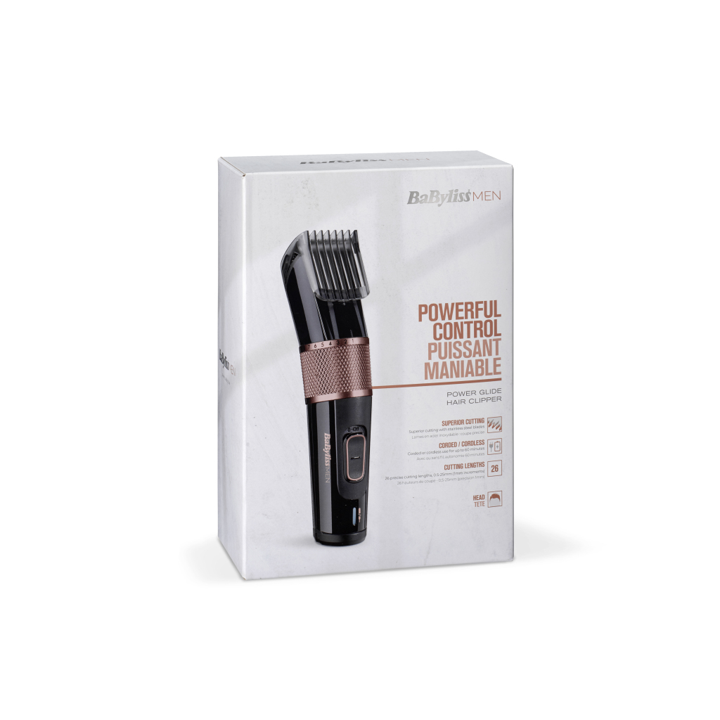 Babyliss E974E Powerful Control Tondeuse Zwart/Rosé - Image 4