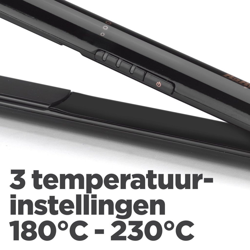 Babyliss Smooth Finish 230 Stijltang Zwart - Image 4