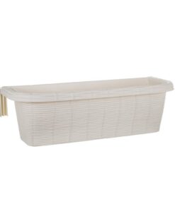 Bama Fioriera Bloem-Balkonbak 60x20x18.5 cm Wit