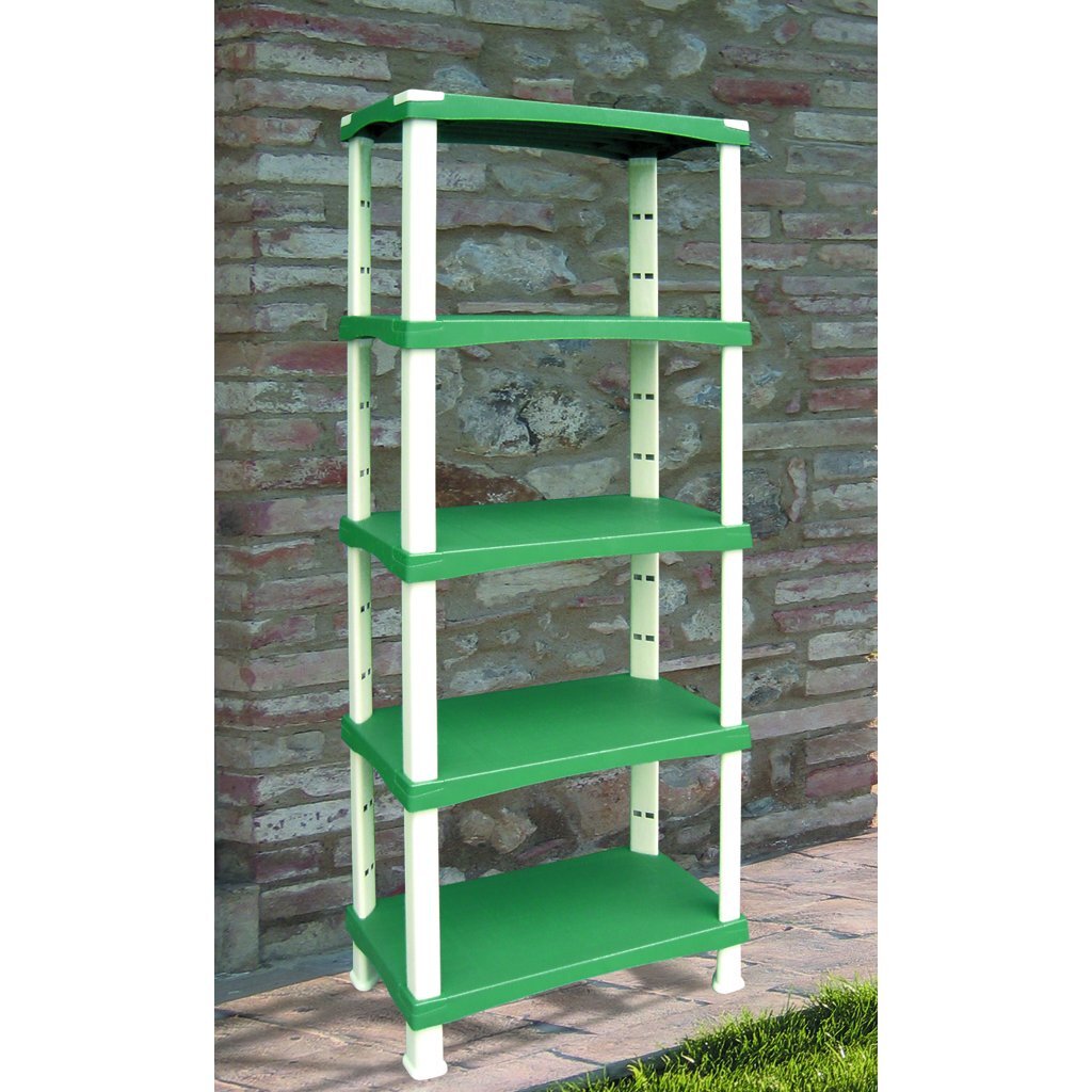 Bama Futuro Opbergsysteem 5 Planken 80x40x174 cm Groen - Image 2