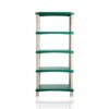 Bama Futuro Opbergsysteem 5 Planken 80x40x174 cm Groen