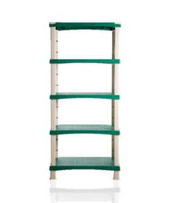 Bama Futuro Opbergsysteem 5 Planken 80x40x174 cm Groen