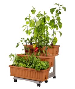 Alternative view of Bama Orto Di Kit Plantenbakken 80x74x73 cm Terracotta