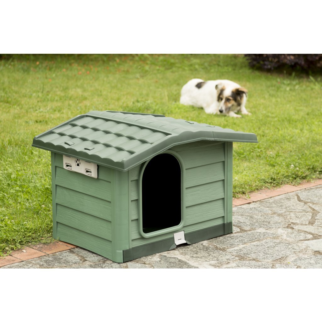 Bama Pet Cuccia Hondenhok 110x94x77 cm Groen - Image 2