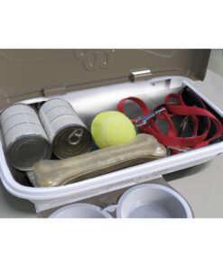 Alternative view of Bama Pet Hondenvoederbak 48x27x42 cm Taupe