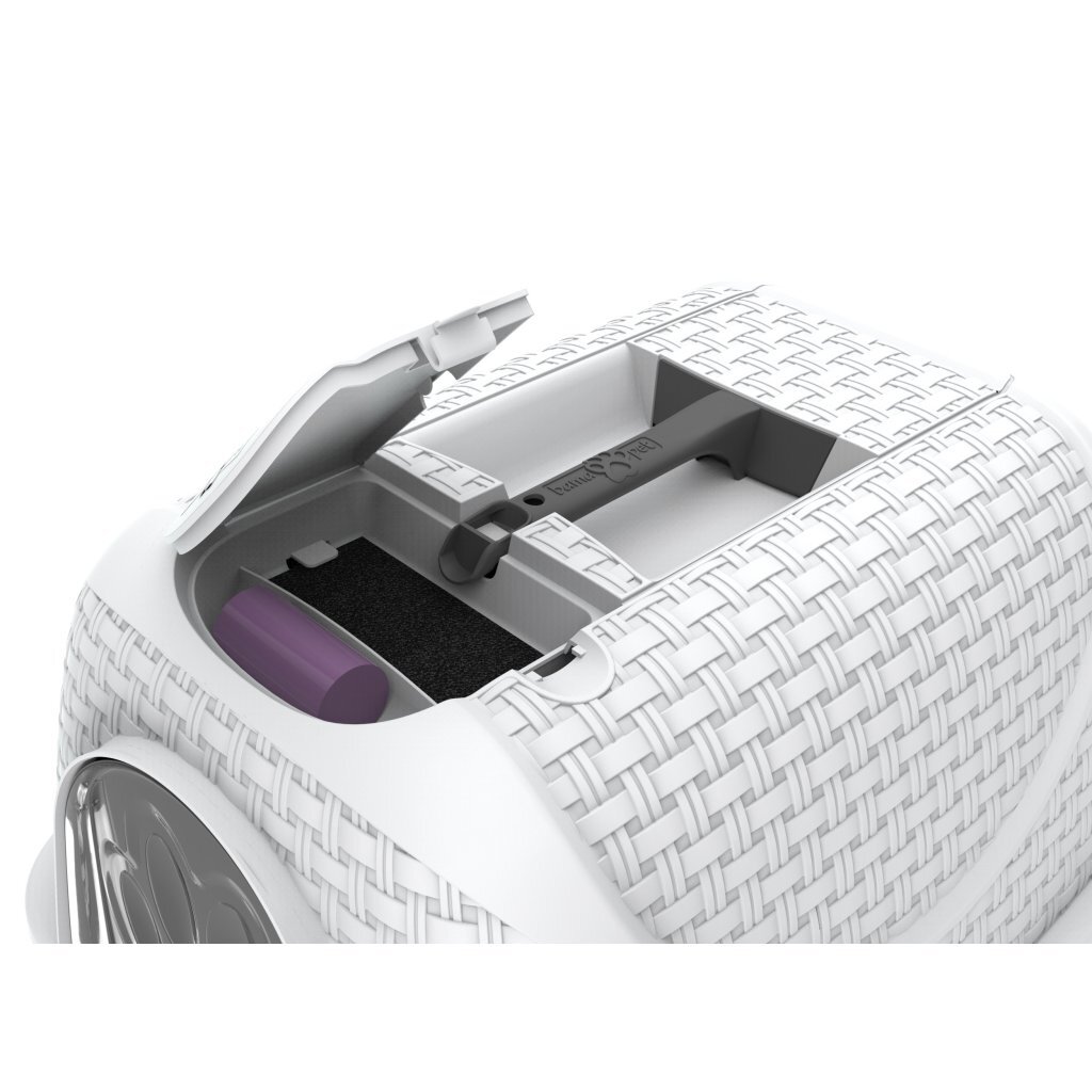 Bama Pet Kattenbak 41.8x50.5x39.6 cm Wit - Image 2