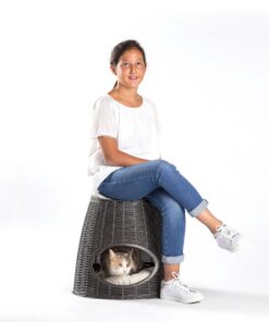 Alternative view of Bama Pet Pasha Dierenmand 52x50x46/55 cm Antraciet