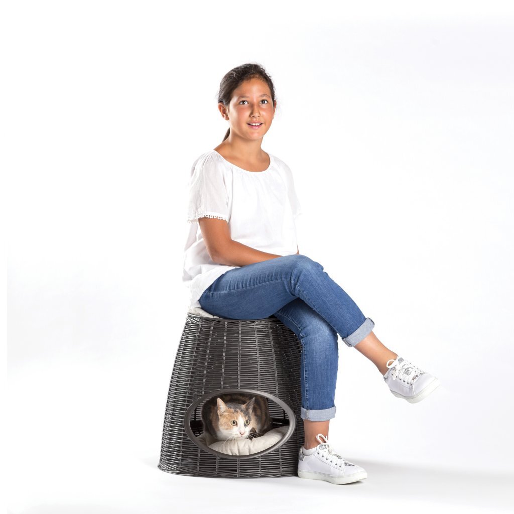 Bama Pet Pasha Dierenmand 52x50x46/55 cm Antraciet - Image 2