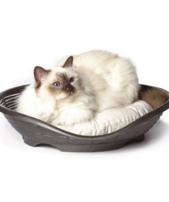 Bama Pet Pasha Mand 48x46x11 cm Antraciet