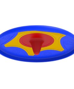 Alternative view of Bama Pet Trotto Disk Hondenspeelgoed 24.5x4.5 cm Blauw/Geel/Rood