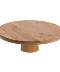 Alternative view of Bamboe Serveerplank op Voet 28x9 cm
