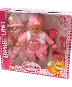 Bambolina Interactieve Pop 40 cm + Geluid